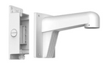 Wall Mount Long Arm with back bracket, WML-B, universal use for IP Cameras, choose from different pendant caps to meet your camera model