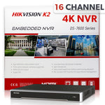 Hikvision DS-7616NI-K2/16P 16 Channel 4K Network Video Recorder