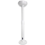 13-21 in Universal Adjustable Ceiling Mount for Hikvision & Dome IP Cameras