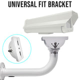 AmSecu CCTV Camera J Mount Bracket (Adjustable Universal Camera Wall Mounting Bracket for CCTV Security Camera Housing & Cameras)