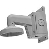 Wall Mount Long Arm with back bracket, WML-B, universal use for IP Cameras, choose from different pendant caps to meet your camera model