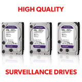 Hikvision DS-7604NI-Q1/4P 4K NVR Bundle Kit w/ 4 x Hikvision DS-2CD2343G0-I 2.8mm Turret IP Cameras